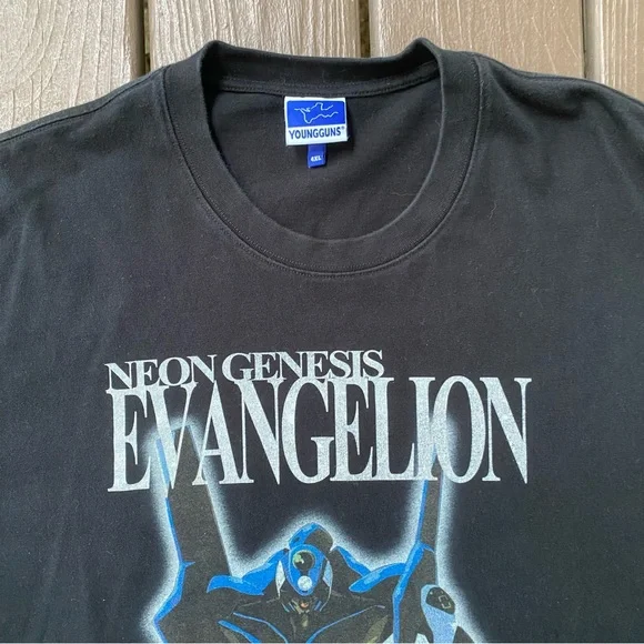 Rei Ayanami Neon Genesis Evangelion Anime Vintage Style YOUNGGUNS AOP 4XL Shirt